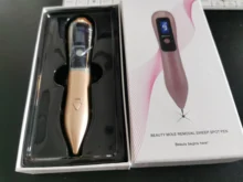 Bolígrafo de Plasma láser peca removedor de LCD topo eliminación mancha removedor de piel verruga etiqueta tatuaje Remaval herramienta de salón de belleza