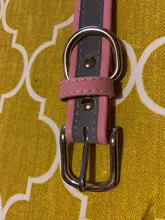 Microfiber Dog Collar Leather Safety Reflective Engraved Puppy Collar ID Name Customized