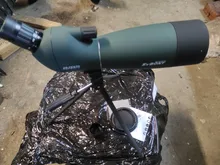 SVBONY 25-75x70mm Telescopio Terrestre SV28 telescopio Zoom continuo BK7 prisma MC lente impermeable de caza Monocular catalejo + trípode F9308B para caza, tiro, tiro con arco, observación de aves