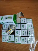 Led-Bulb Silicone-Lamp 360-Degree G4 White/white 12V/AC220V 10pcs 2W 3014 Angle 24led