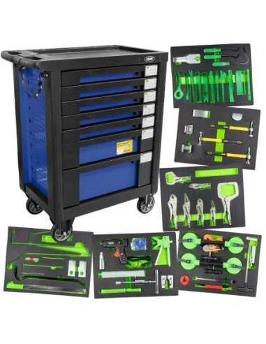 JBM 53580 TOOL CART SPECIAL PLATER-BLUE