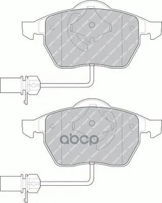 Колодки Тормозные Audi A4/A6/Volkswagen Passat 97 Передние Ferodo Fdb1323 Ferodo арт. FDB1323