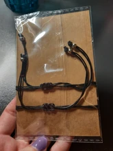 Charmsmic-Pulseras con amuleto de 8 signos, Color plateado, Estilo Vintage, para amantes amigos, chicas y mujeres