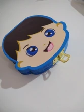 Caja de madera para dientes de bebé, organizador umbilical para los dientes de la leche en inglés/español/portugués, caja de recuerdo para niños y niñas