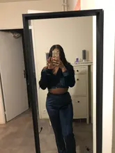 10YT3250-Conjunto de dos piezas formado por Top y pantalón, chándal, para otoño e invierno, para mujer, para deportes al aire libre, terciopelo liso