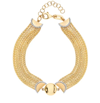 

Gold bracelet sunlight sample 585