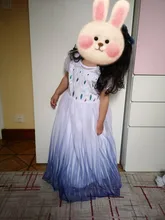 Las niñas Elsa vestido Cosplay reina de la nieve 2 disfraz Elsa niños disfraz fiesta de cumpleaños de Anna vestidos de princesa ropa nueva