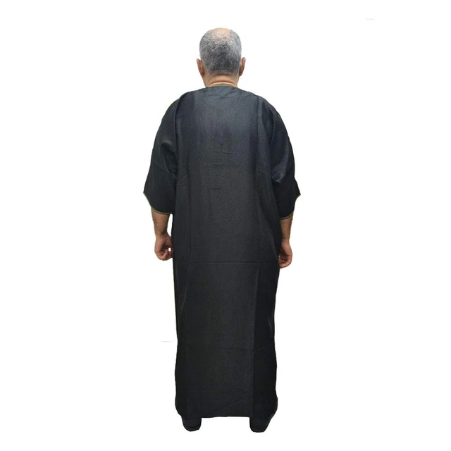 Chilaba djellaba caftán Marroquí para hombre. Algodón y satén. Cómoda,  elegante y tacto agradable. Ancho 65 cm y Largo 140 cm - AliExpress