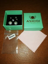 ASHIQI-pendientes de perlas naturales de agua dulce para mujer, joyería de plata de ley 925 auténtica, regalo, venta al por mayor, 2021