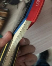 Lemuria Legend-raqueta de tenis de mesa Carbo, con mango FL o CS, hoja de Ping Pong con granos de goma