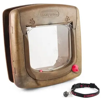 

Magnetic door PETSAFE Staywell Deluxe 4 position-Brown-For cats