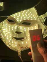 NOBOX-fotón máscara Facial LED de 7 colores, diseño minimalista, terapia antiacné, eliminación de arrugas, rejuvenecimiento de la piel, herramientas para el cuidado de la piel Facial