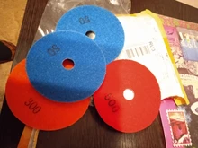 Uds 3/4 lijado disco de mojado almohadillas de pulido de diamante de granito, mármol pulidora de piedra Flexible de herramientas de mano