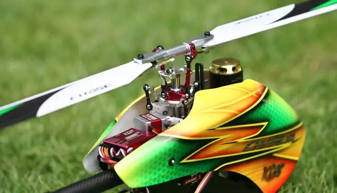 KDS Chase 360 combo w/EBAR V2 Flybarless system 3D 6CH пульт дистанционного управления вертолет