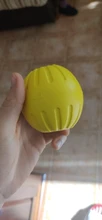 Training-Toys Ball Bite-Resistant Pet 7CM EVA with Carrier-Rope Sphere Pet-Dog Portable