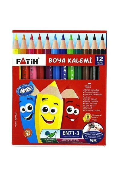 

FATİH HALF SIZE PAINT MARKER 12 COLOR (CARTON BOX) 429973886