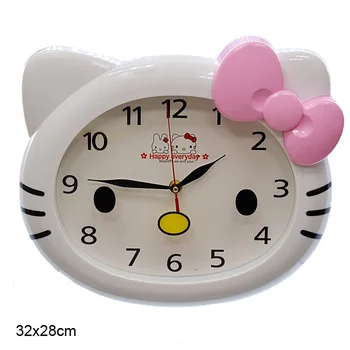 

Wall Clock baby kitten model 15145a