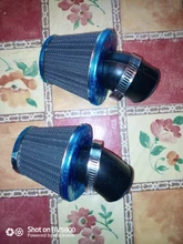Filtro de aire para motocicleta-motocicleta ATV Dirt Bike, 35mm, 38mm, 42mm, 45mm, 48mm, 50mm, Universal para 50cc, 110cc, 125cc, 140cc