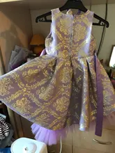 Vestido de flores con bordado vintage para niña pequeña, ropa de ceremonia con tutú, traje elegante de fiesta, vestidos de princesa para niña, moda para niño