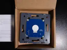 Livolo – Interruptor táctil sin panel de cristal para pared. VL-C701, Base de pulsador táctil estándar europeo, CA 220-250V