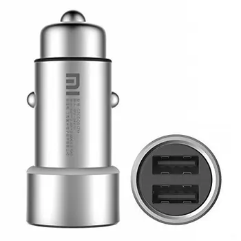 

Xiaomi Auto Plata - Cargador (Auto, Universal, Encendedor de Cigarrillos, Plata, 12-24, 5 V)