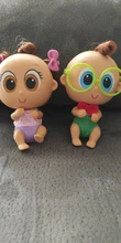 Muñeca de plástico con cabeza grande para niños, muñeco decorativo para España, regalo para niños