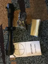 BU 3-9x40 Riflescope caza francotirador Rifle alcance caza ámbitos cañones Rifle al aire libre retícula vista alcance