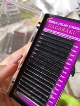 NAGARAKU individuales-extensiones de pestañas de visón falso, pestañas postizas J B C D suaves y naturales