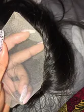 Puromi 13x1 4x1 medio de malla con división pelucas brasileñas no Remy pelucas de cabello humano T parte de encaje peluca 10-28 pulgadas Pre arrancado