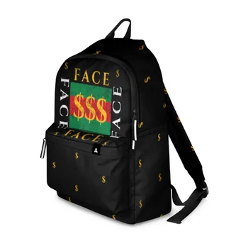 

3D face GG style backpack