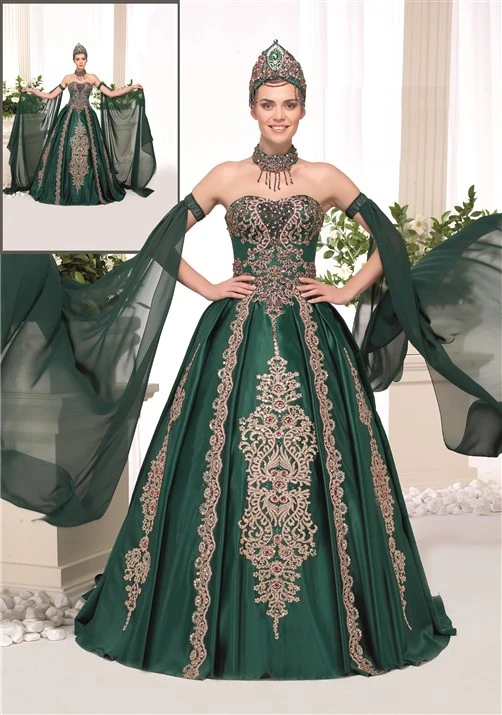 Кафтан Hurrem Sultan Henna модель SML607