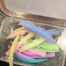 Almohadillas permanentes de silicona para pestañas, rizador permanente reutilizable, elevador de pestañas almohadillas de escudo para un levantamiento de pestañas duradero, elevador de pestañas, 8 pares de pestañas