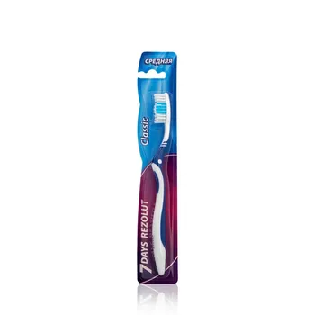 

Toothbrush D.I.E. s. 7 days "classic" medium stiffness