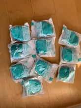 Mascarilla facial FFP2 KN95, Tapabocas antipolvo, FP2, con filtro de seguridad para respiración, 5-100 Uds.