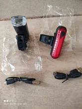 Luz LED para bicicleta recargable por USB, luz trasera para ciclismo, luces de advertencia delanteras y traseras, accesorios para bicicleta linternas