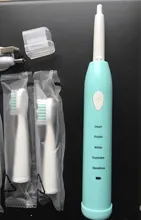 Cepillo de dientes eléctrico potente, ultrasónico, recargable por USB, blanqueamiento de dientes electrónico lavable, Oral