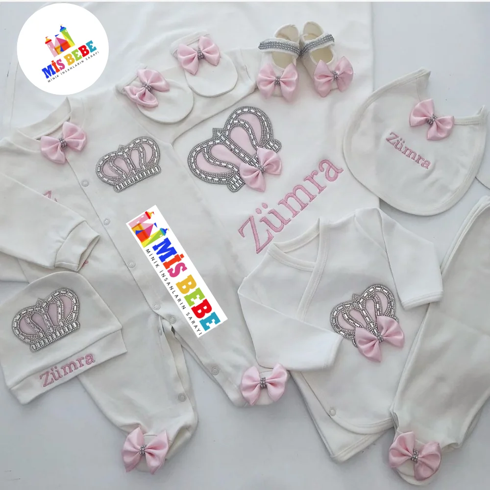 Ropa personalizada recién nacido, 10 unidades, tela personalizada, conjuntos de ropa segura y saludable bebés|set de ropa| - AliExpress