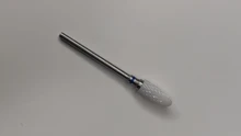 Fresa de cerámica para manicura, brocas de carburo de diamante, herramientas de pedicura