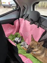 CAWAYI KENNEL Pet Carriers Dog Car Seat Cover Carrying for Dogs Cats Mat Blanket Rear