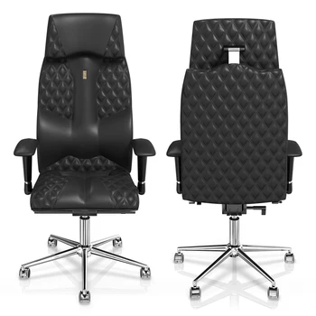 

Office chair KULIK SYSTEM BUSINESS ЧерныйКомпьютерное chair Relief and comfort for the back 5 zones control spine