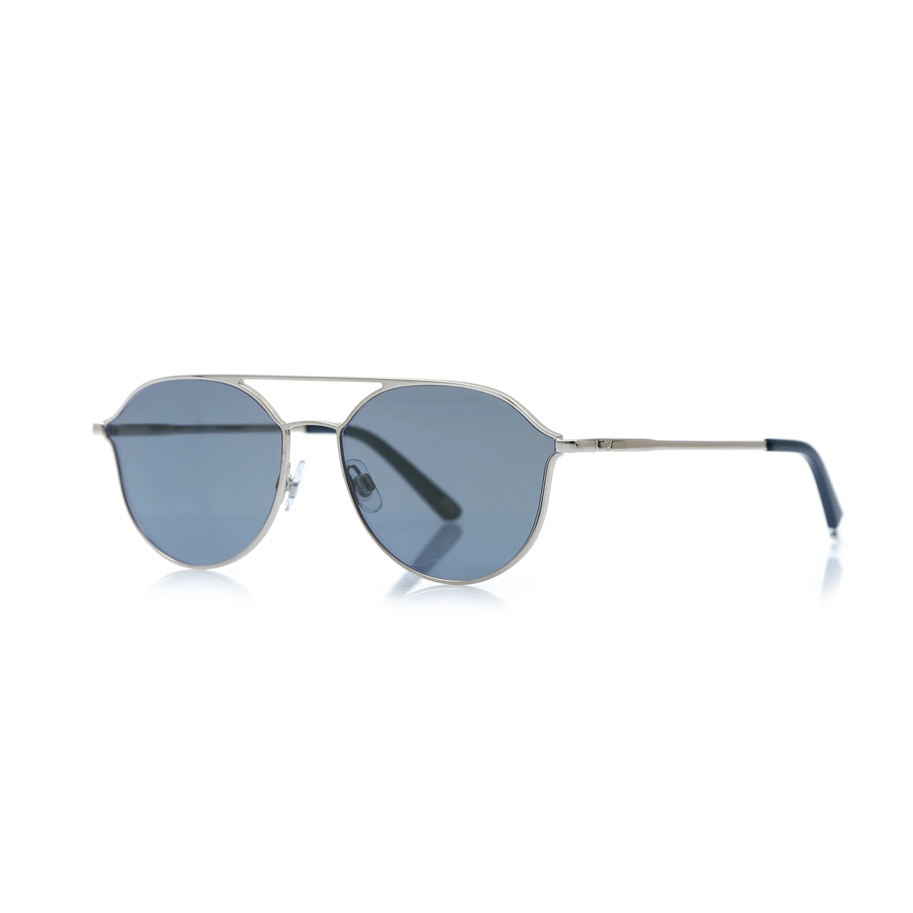 

Men's sunglasses w 0208 16x metal silver organic drop pilot 59-16-145 web