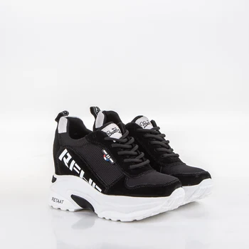 

Snickers for women mlgsk 958-12 BP Black, Lauf!, Nat. velor/Textiles