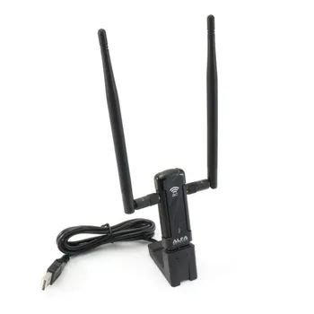 

Adaptador usb wifi alfa network awus036ac - realtek rtl8812au - 2.4-5ghz - 2x antenas - uso interior - usb 3.0