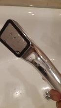 Shower-Head Bathroom-Accessory High-Pressure Hand-Hold Square Chrome Water-Saving 300-Holes