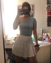 Vestido corto plisado de cintura alta para niñas, falda de tenis, uniforme con pantalones cortos interiores, ropa interior para bádminton, animadora