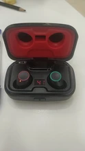 Auriculares TWS con Bluetooth 5,0, cascos inalámbricos con cargador de 3500mAh, estéreo 9D, deportivos, resistentes al agua, con micrófono