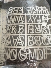 Caracteres para Carta de fieltro, números de 360 piezas para tablero de letra cambiable