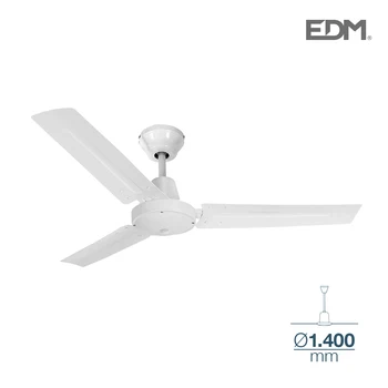 

CEILING FAN NDUSTRIAL MODEL WHITE 60W Ø BLADES 140 CM EDM