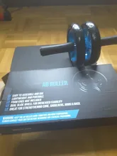 Aiersi AB Roller-rueda Abdominal antideslizante, sin ruido, con esterilla, para gimnasio en casa, ejercicio, equipo de Fitness