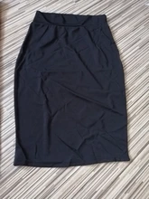 Minifalda ceñida para mujer, falda ajustada hasta la rodilla, de cintura alta, ajustada, Sexy, de tubo, para oficina, AQ801944, 2020